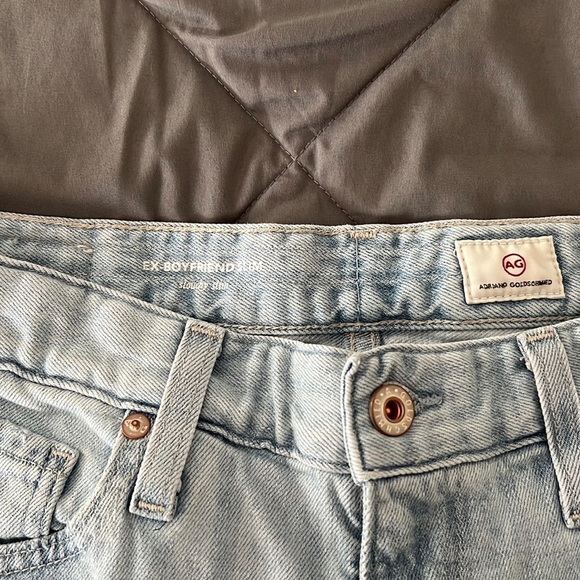 AG faded, distressed ‘Ex boyfriend slim’ in cloudy / faded blue. - Picture 2 of 9